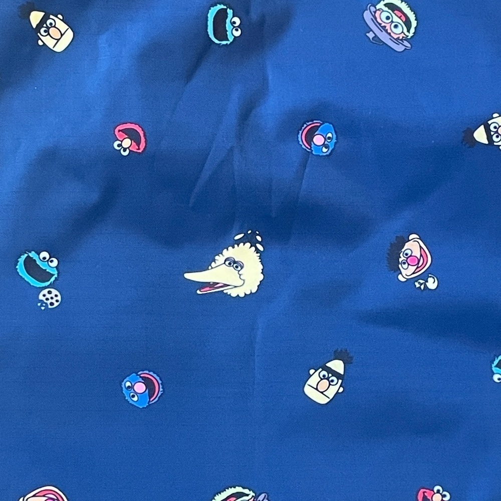 LeSportsac Navy Tote with Sesame Street Characters - Picture 3 of 6